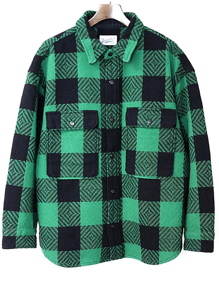 TENDERLOIN テンダーロイン 17AW バッファローチェックウールシャツジャケット