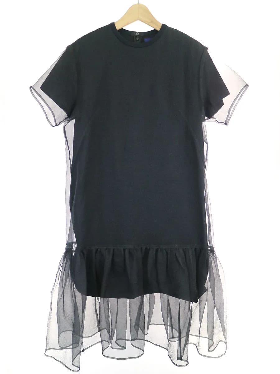 AKIRANAKA アキラ ナカ 19SS レイヤードオーガンザドレス