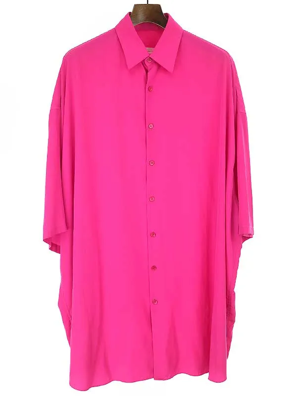 LAD MUSICIAN ラッドミュージシャン 19SS SUPER BIG SHORT SLEEVE SHIRT オーバーサイズシャツ