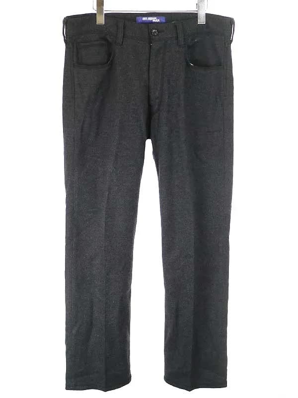 COMME des GARCONS ジュンヤワタナベ コムデギャルソンマン 03SS フェルトウールストレートパンツ