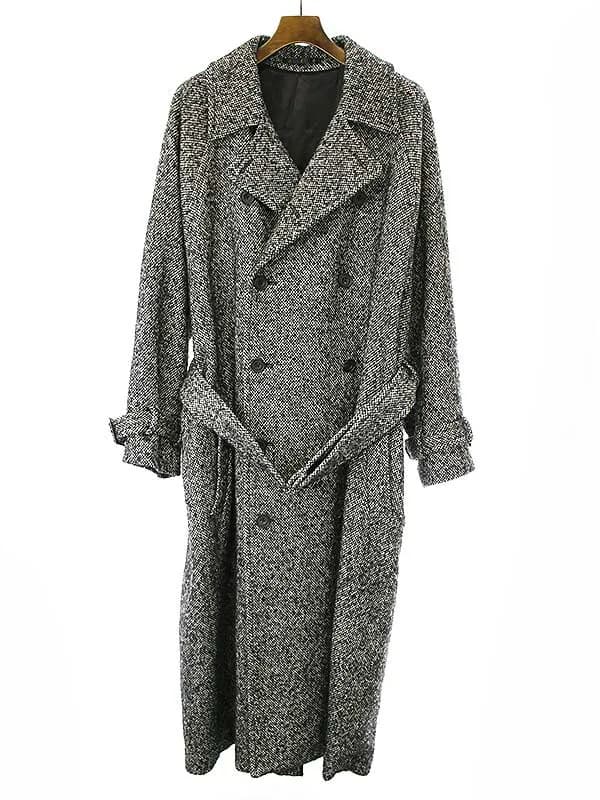 ato アトウ 19AW ウールツイード コート