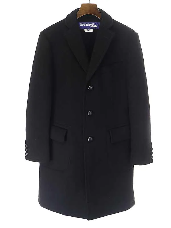 JUNYA WATANABE ジュンヤワタナベコムデギャルソンマン 16AW カシミヤ混ウールビーバーボンディングコート