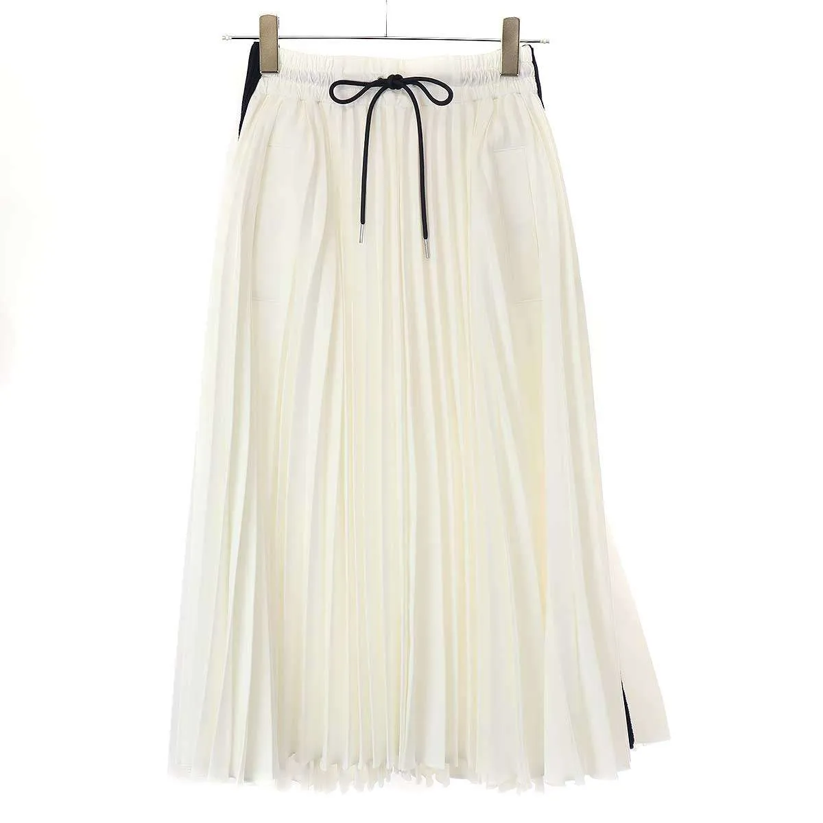 sacai サカイ 24SS Technical Jersey Skirt テクニカルジャージー プリーツスカート