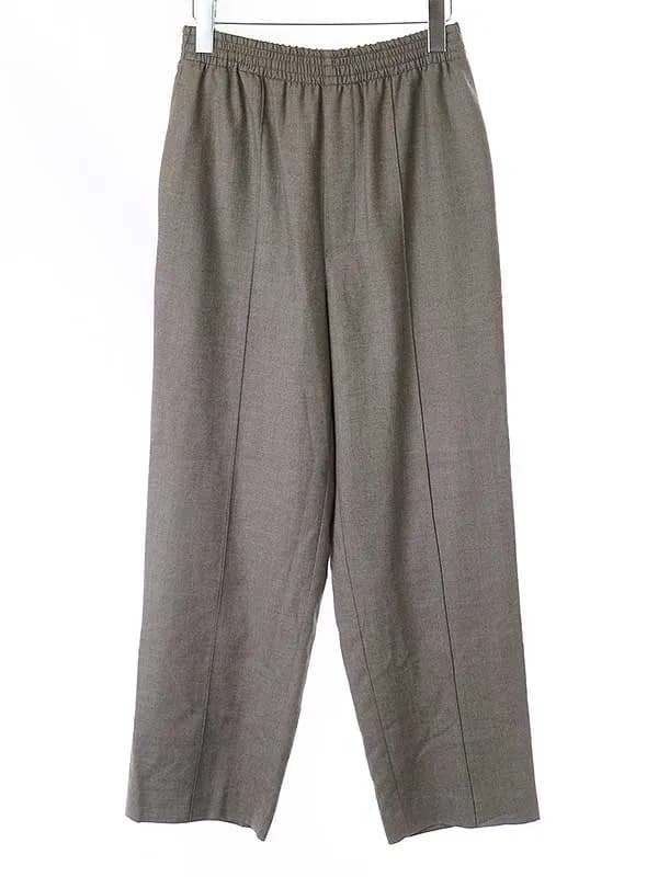 AURALEE オーラリー 22AW SUPER LIGHT WOOL EASY SLACKS ウールイージースラックスパンツ