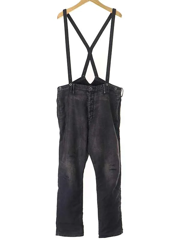 visvim ビズビム 21AW TRAVAILLER BRACES PANTS モールスキンサスペンダーパンツ