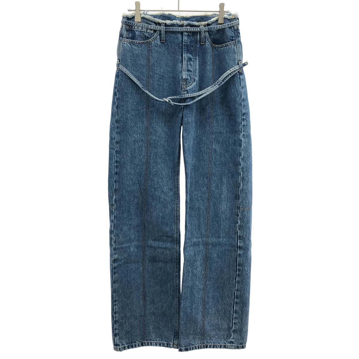 JACQUEMUS ジャックムス 23AW BELTED DENIM PA LE DE NIMES CARACO カラコデニムパンツ 233DE023-1015-31A