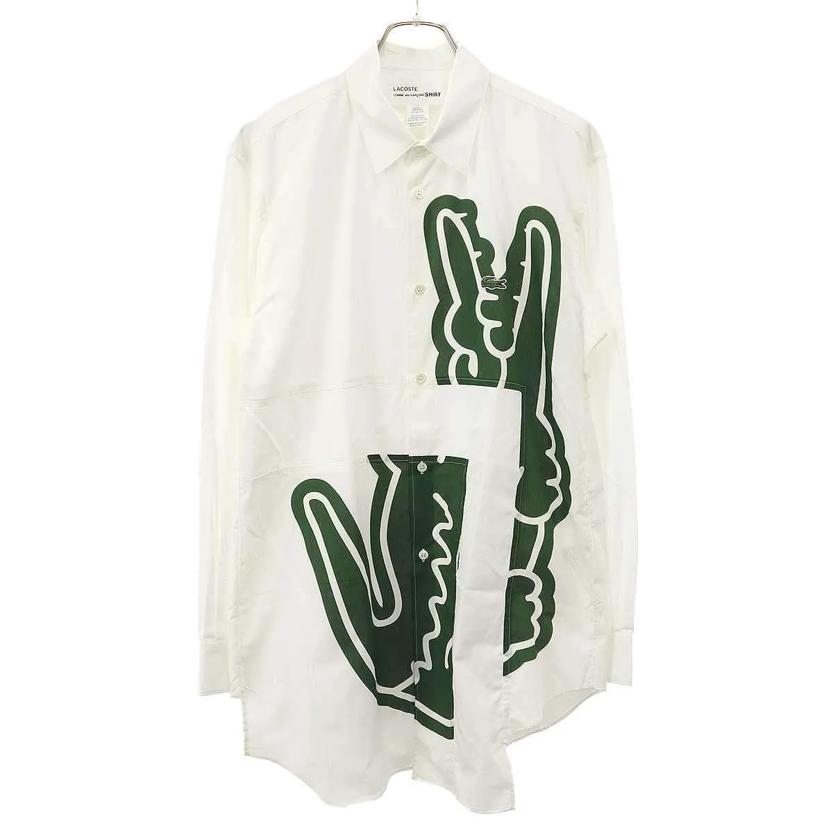 COMME des GARCONS コムデギャルソンシャツ×ラコステ 23AW シャツ FL-B011