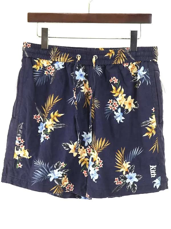 KITH キス ニューヨークシティ 21SS ハワイアンプリントショートパンツ