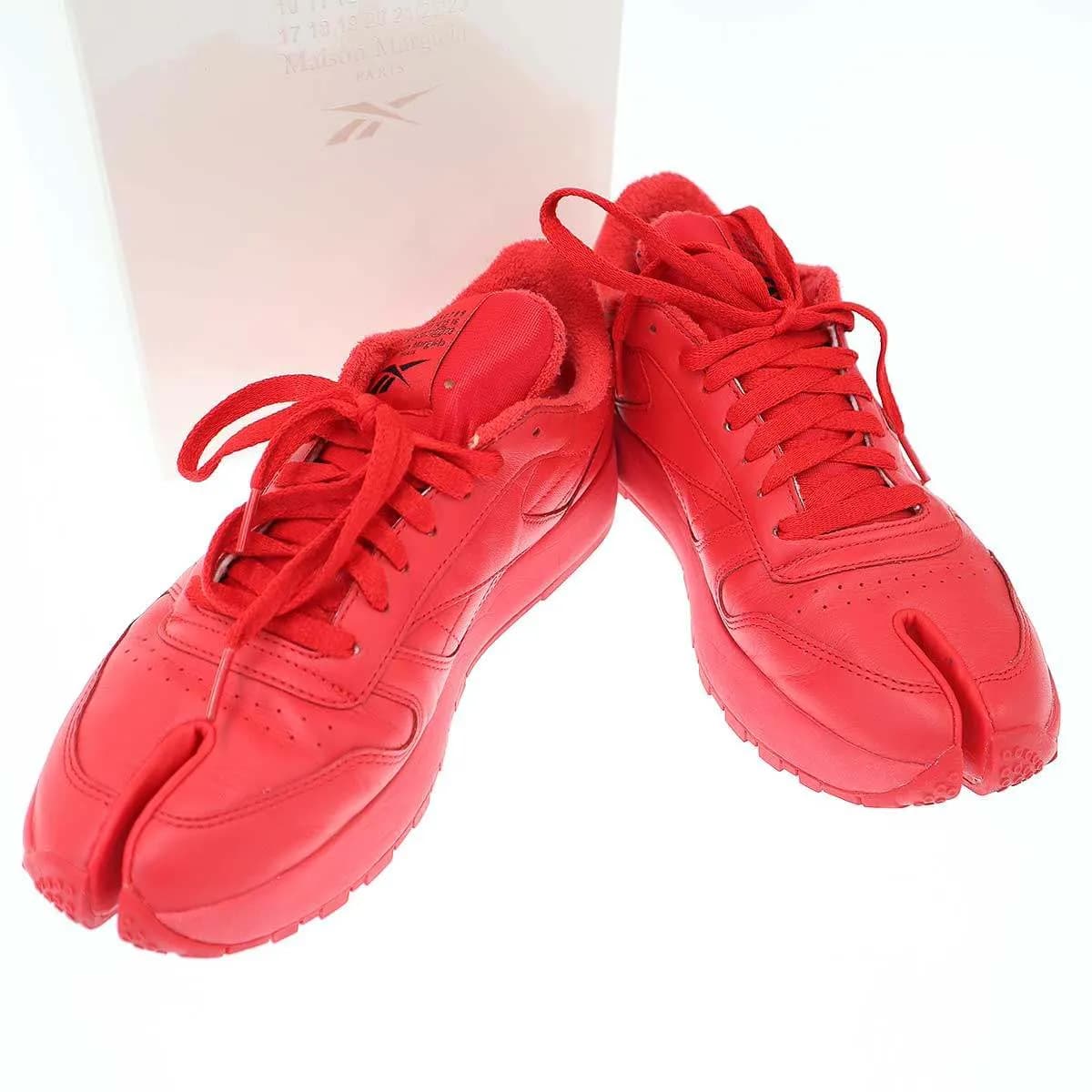 Maison Margiela メゾン マルジェラ×リーボック CLASSIC LEATHER TABI クラシックレザータビスニーカー