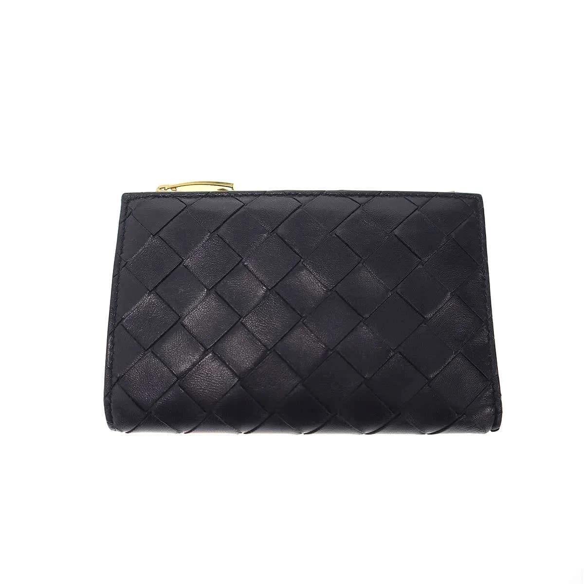 BOTTEGA VENETA ボッテガヴェネタ イントレチャート ミディアムレザーウォレット 財布