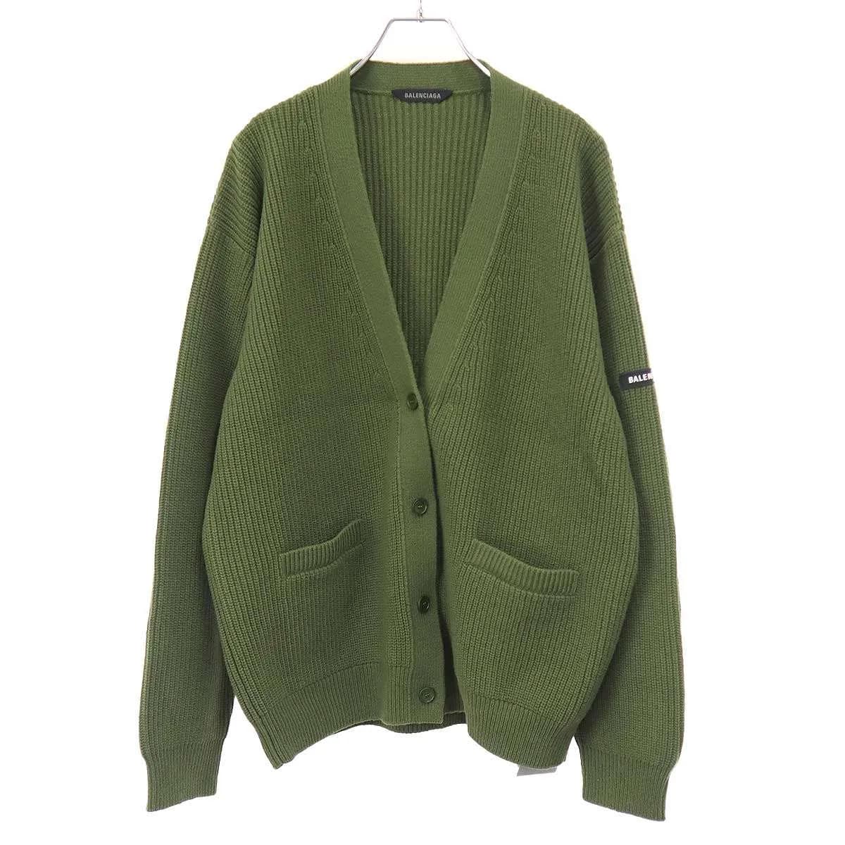 BALENCIAGA バレンシアガ 25SS ウールニットカーディガン