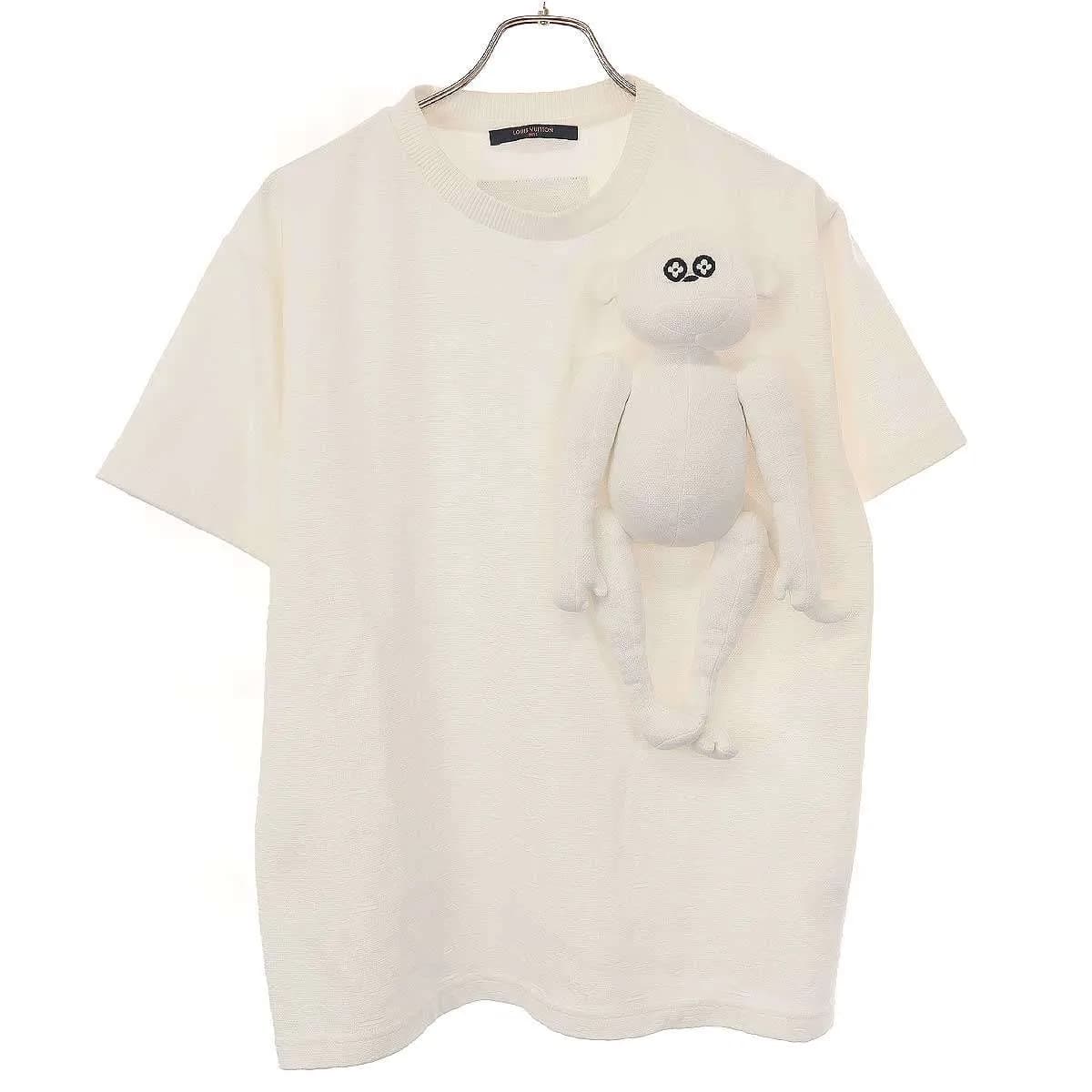 LOUIS VUITTON ルイヴィトン 21SS 3Dモンキー モノグラム パテット Tシャツ 1A8POS HKY76WTCL