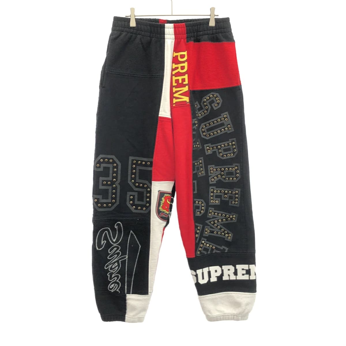 Supreme シュプリーム 25SS Patchwork Sweatpant パッチワークスタッズ スウェットパンツ