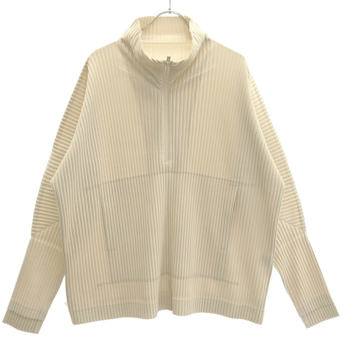 ISSEY MIYAKE オム プリッセ イッセイ ミヤケ 26SS MONTHLY COLORS : MARCH ハーフジッププルオーバー HP61JK032