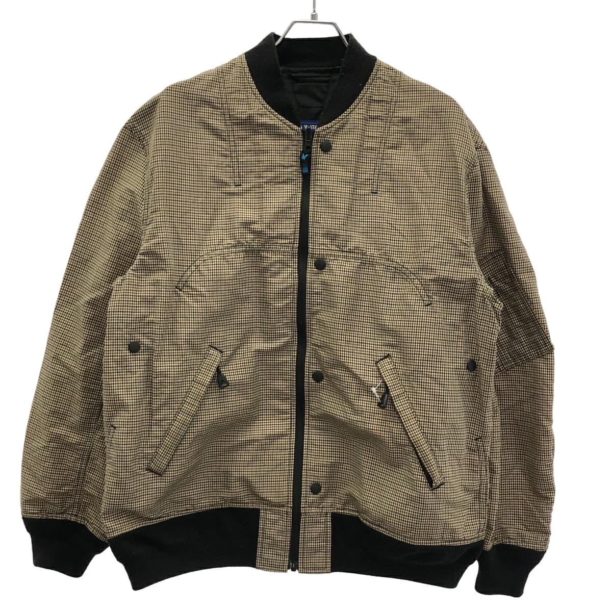 COMME des GARCONS ジュンヤワタナベマン×カリマー 22SS ラミーナイロン先染チェックブルゾン WI-J101