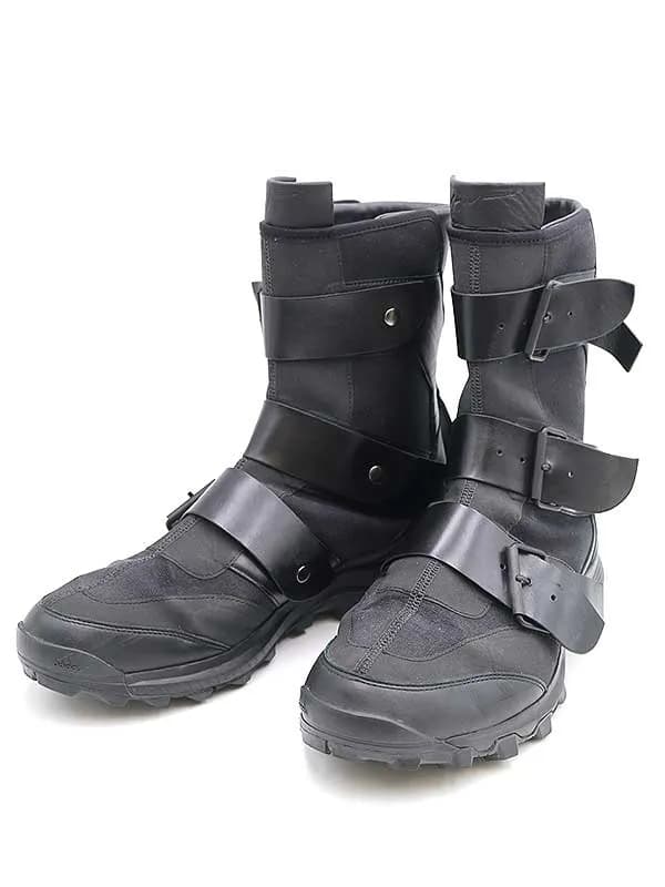 Yohji Yamamoto ヨウジヤマモト×アディダス YY STER JET ストラップブーツスニーカー CQ1874