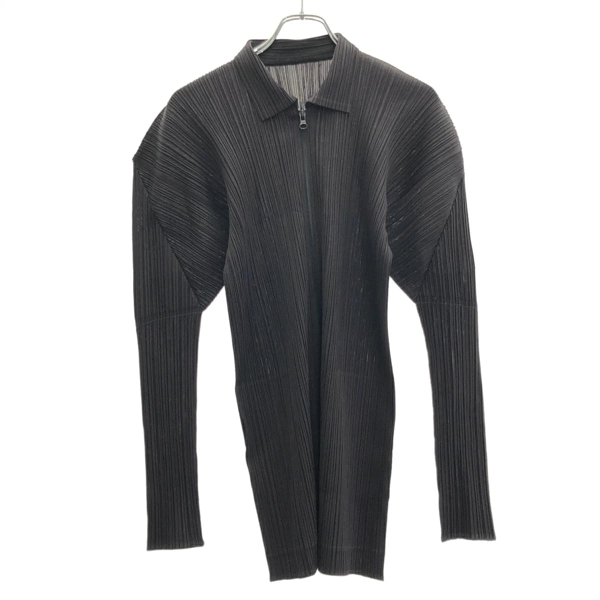 ISSEY MIYAKE プリーツプリーズ イッセイミヤケ プリーツジップアップロングシャツジャケット PP81-JD359