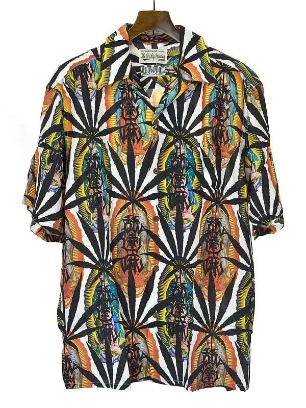 WACKO MARIA ワコマリア × なめだるま 21AW HAWAIIAN SHIRT TYPE 1 アロハシャツ