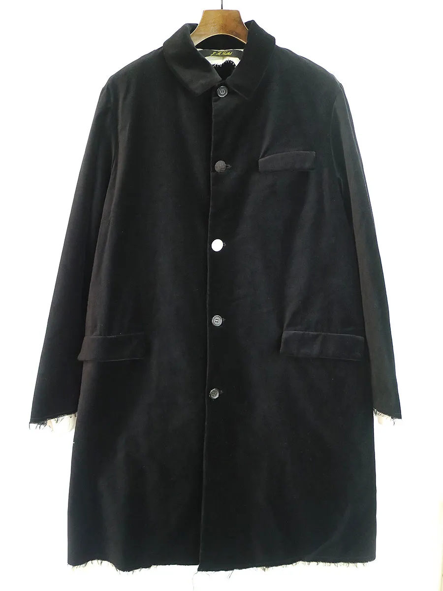 ARCHIVIO J.M.Ribot アルキビオ J.M. リボット ヴィンテージコットンベルベットステンカラーコート