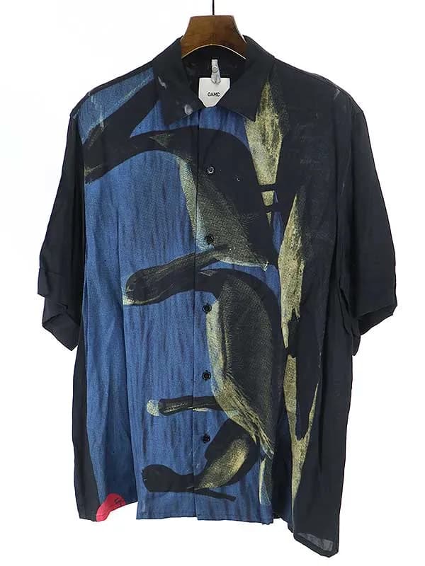 OAMC オーエーエムシー KURT SHIRT PELI オープンカラーシャツ