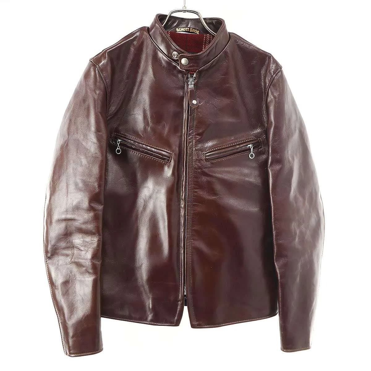 Schott ショット スペシャルジャパンホースハイド シングルレザーライダースジャケット 641XJH