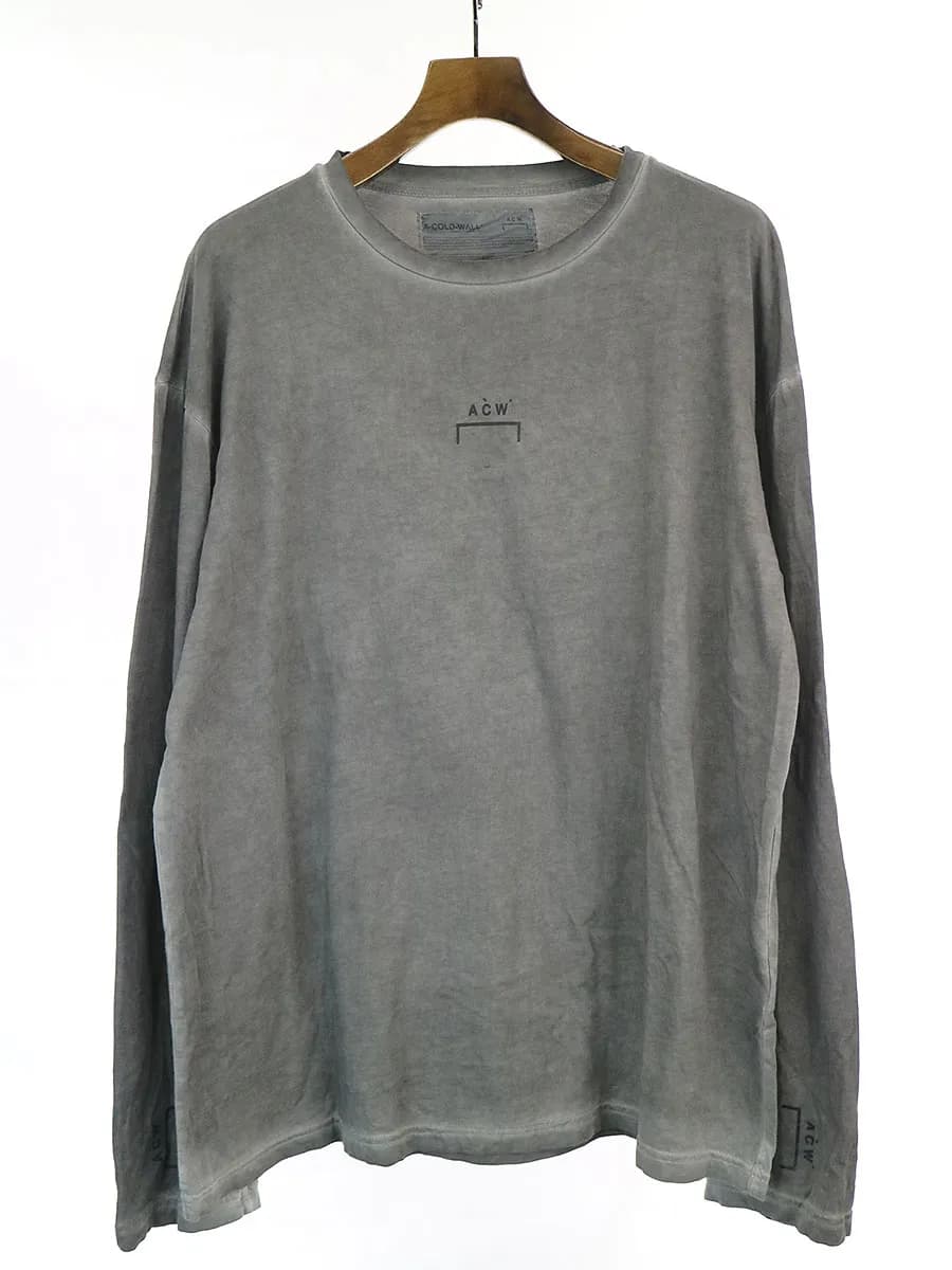 A-COLD-WALL* A-COLD-WALL 18AW ロングスリーブプリントTシャツ