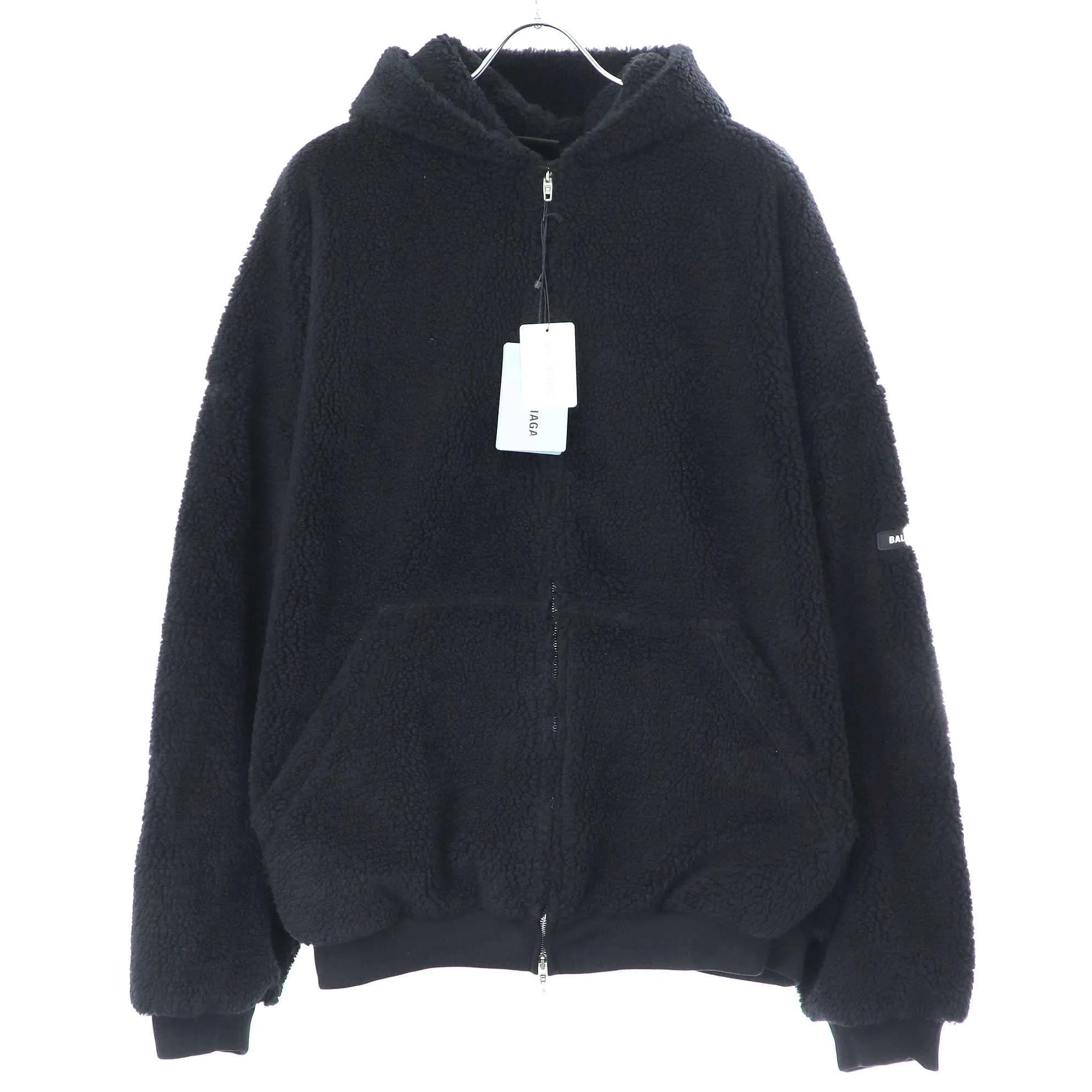 BALENCIAGA バレンシアガ 23AW ボアフリース フーディ