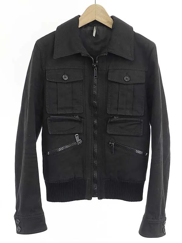 Dior HOMME ディオールオム 06AW コットンジップアップブルゾン
