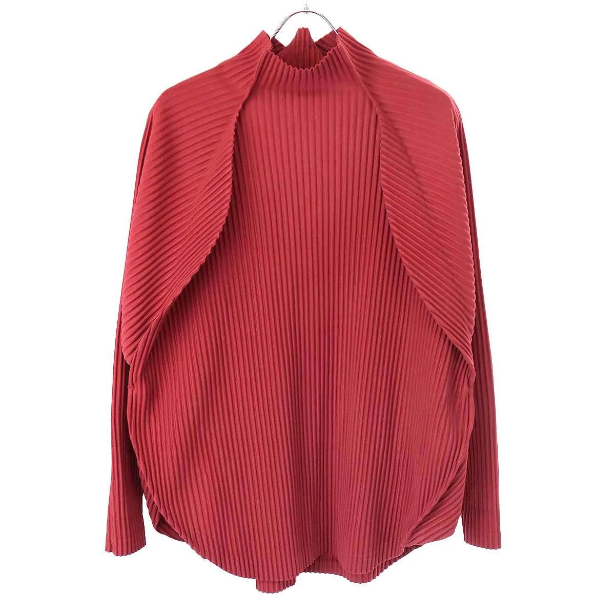 ISSEY MIYAKE オム プリッセ イッセイ ミヤケ 23SS VASE ポリエステルプリーツトップス HP31JK142
