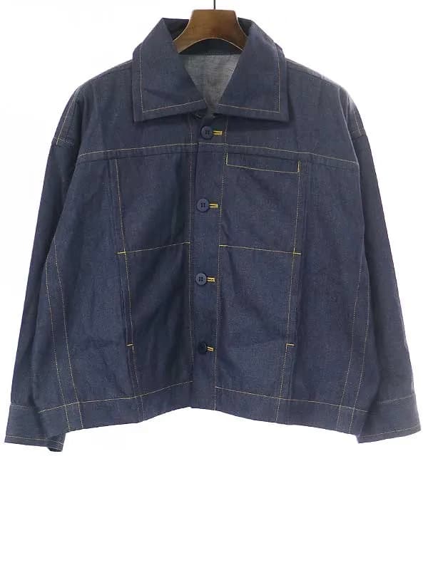 ISSEY MIYAKE ミーイッセイ ミヤケ 23AW REmeTEX DENIM デニムジャケット