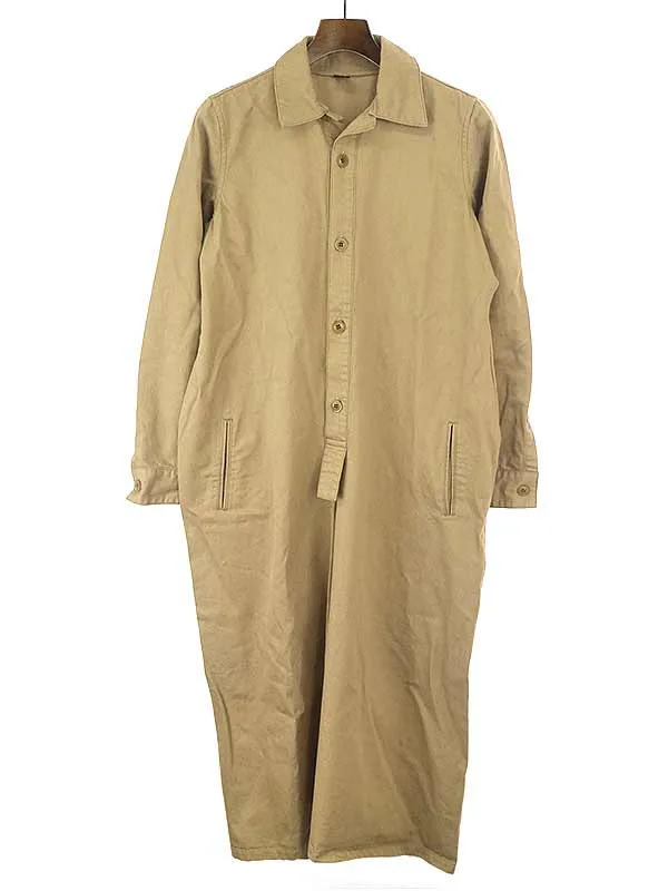 Y's ワイズ 17AW コットンリネンプルオーバーワンピース