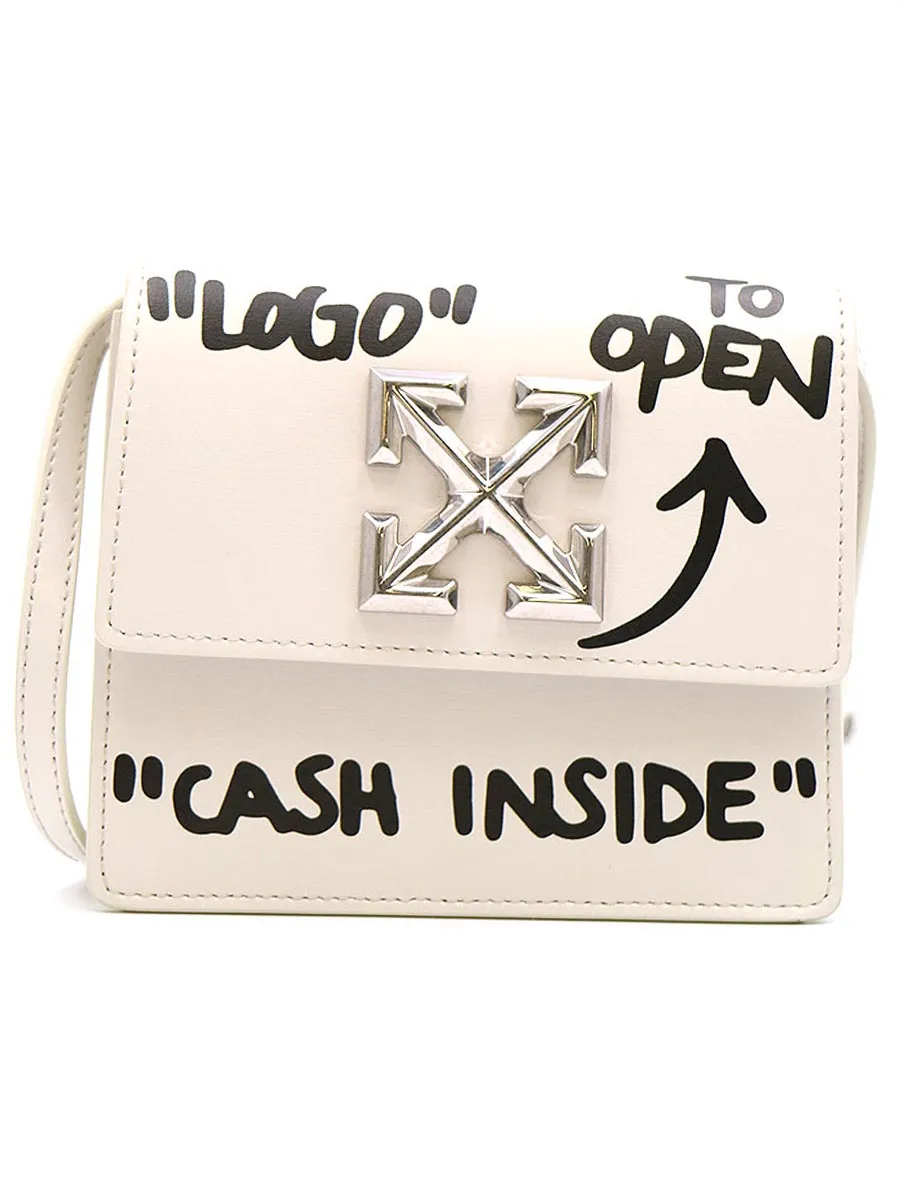 OFF-WHITE オフホワイト Jitney 0.7 Cash Inside Bag ミニショルダーバッグ