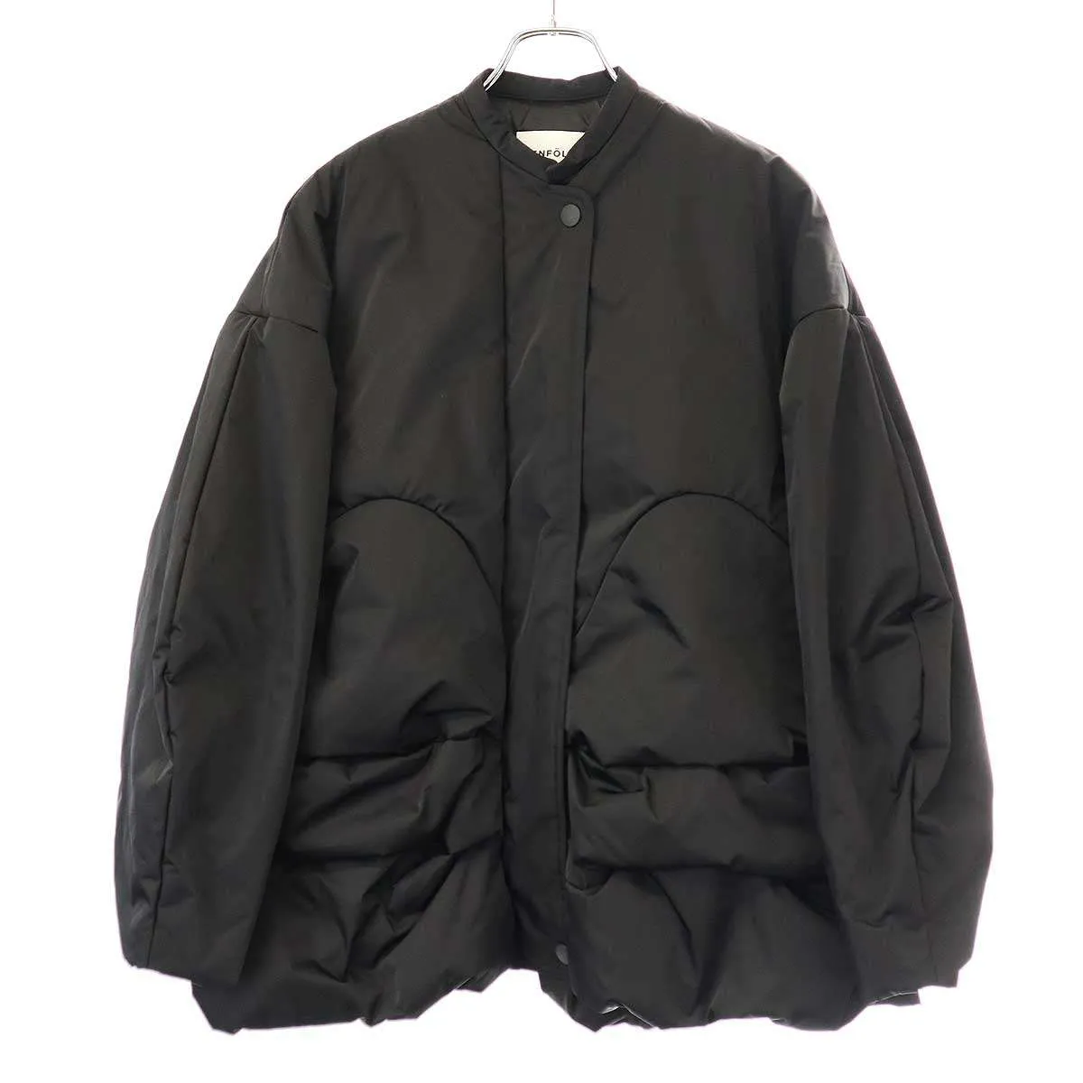 ENFOLD エンフォルド 24AW SOLID BLOUSON ソリッドパファーブルゾン 300HA130-0111