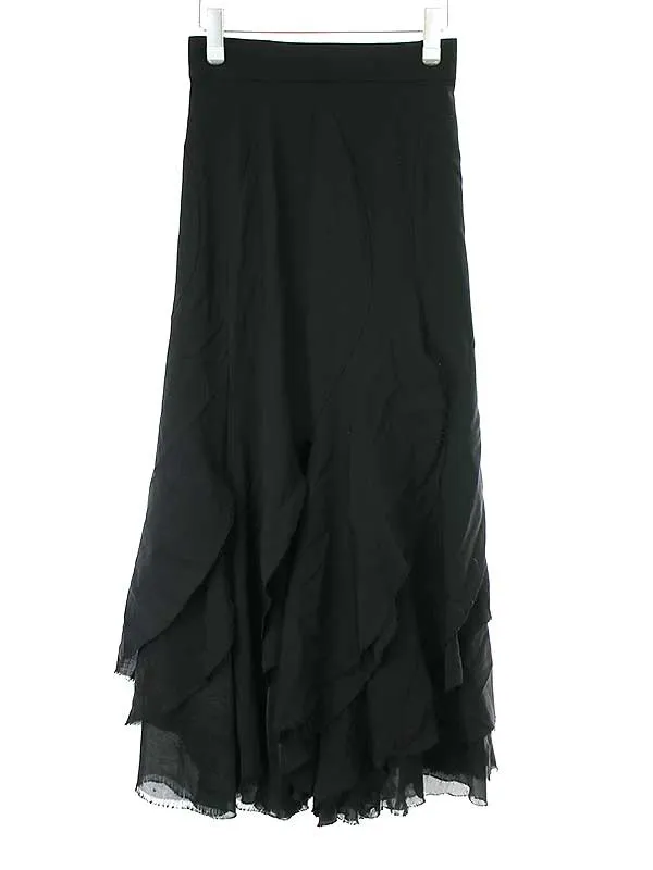 UNDERCOVER アンダーカバー 21AW カットオフウールスカート