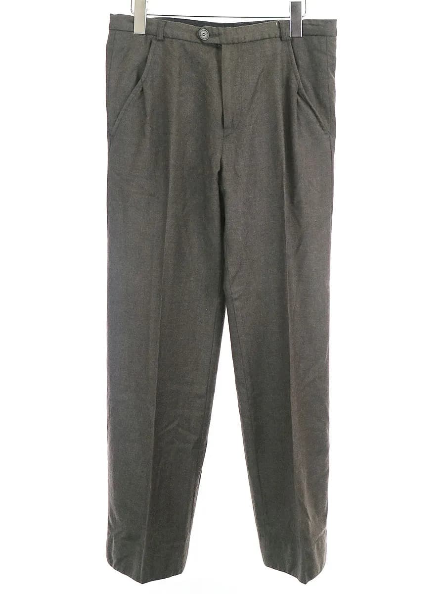 RAF SIMONS ラフシモンズ 02AW ウールストレートスラックスパンツ