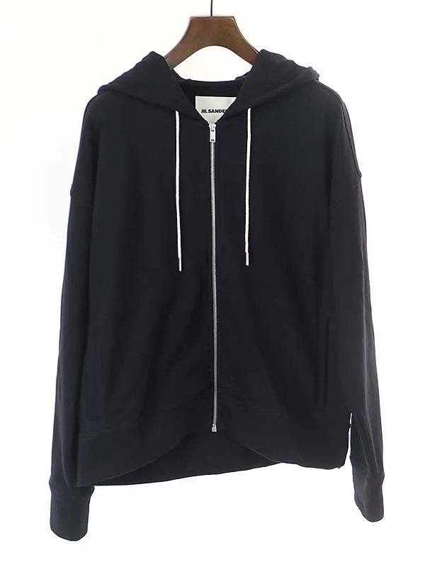 JIL SANDER ジルサンダープラス 20AW ジップアップスウェットパーカー
