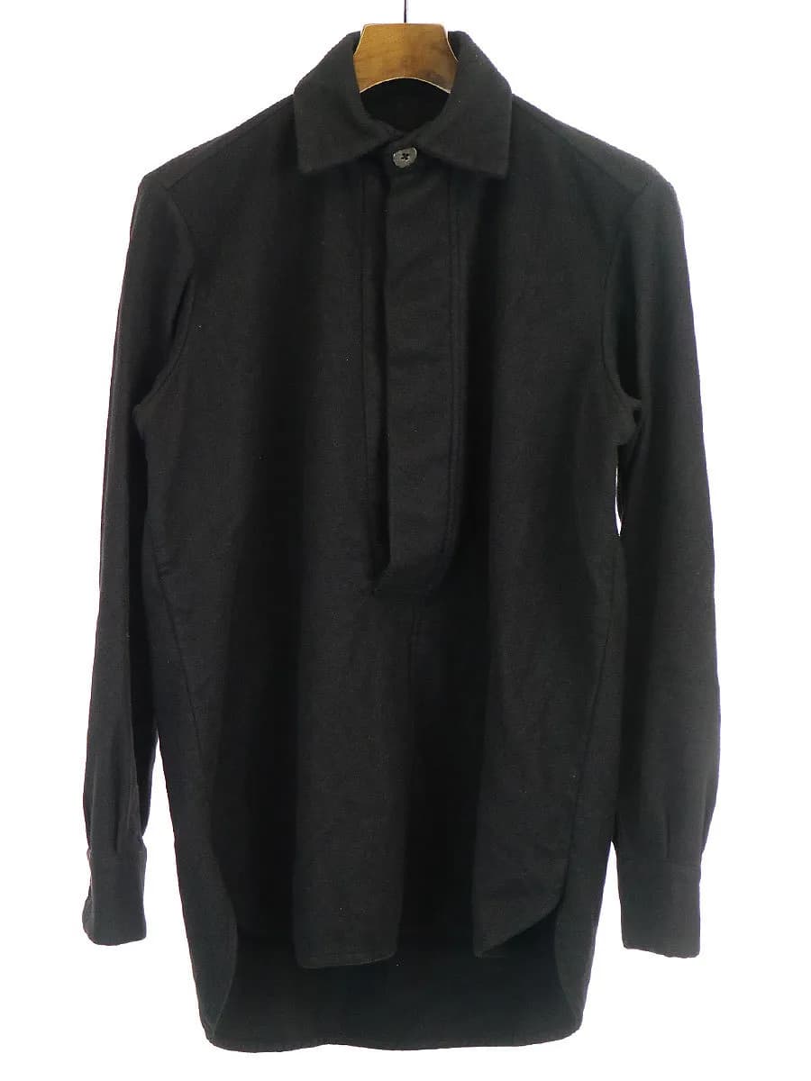 GEOFFREY B.SMALL ジェフリービースモール DOS06 19AW カシミヤプルオーバーシャツ