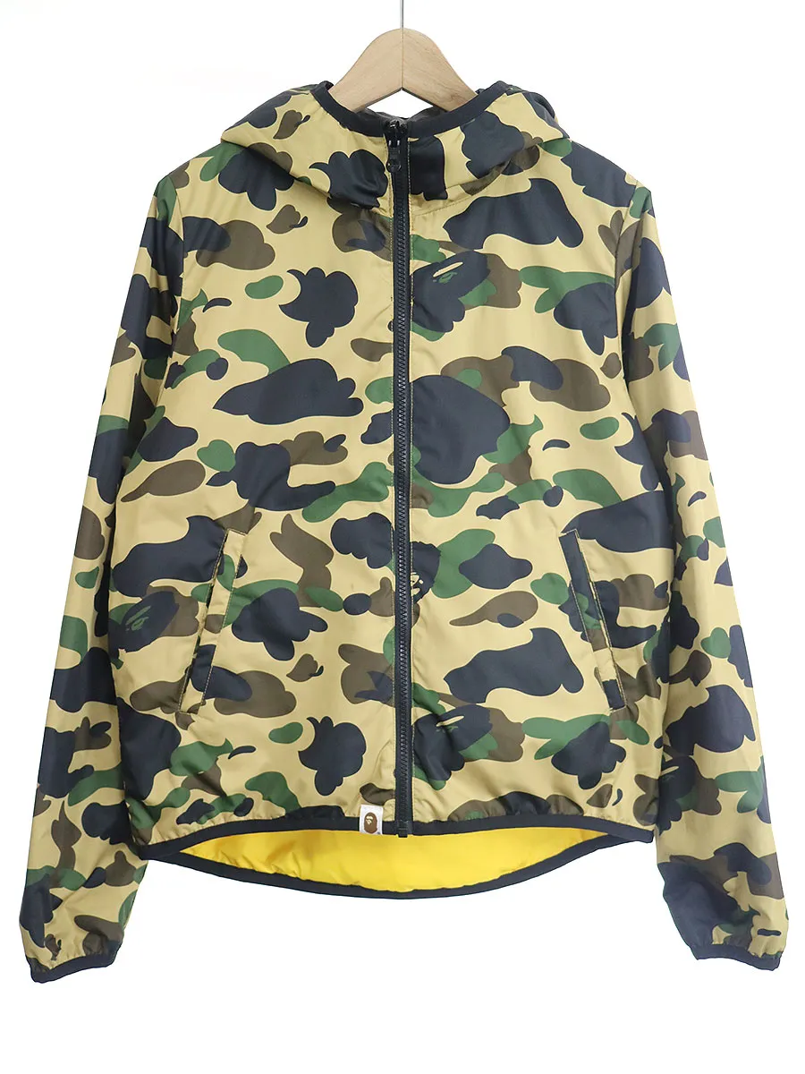 A BATHING APE ア ベイシング エイプ 1st CAMO リバーシブルナイロンジャケット ブルゾン