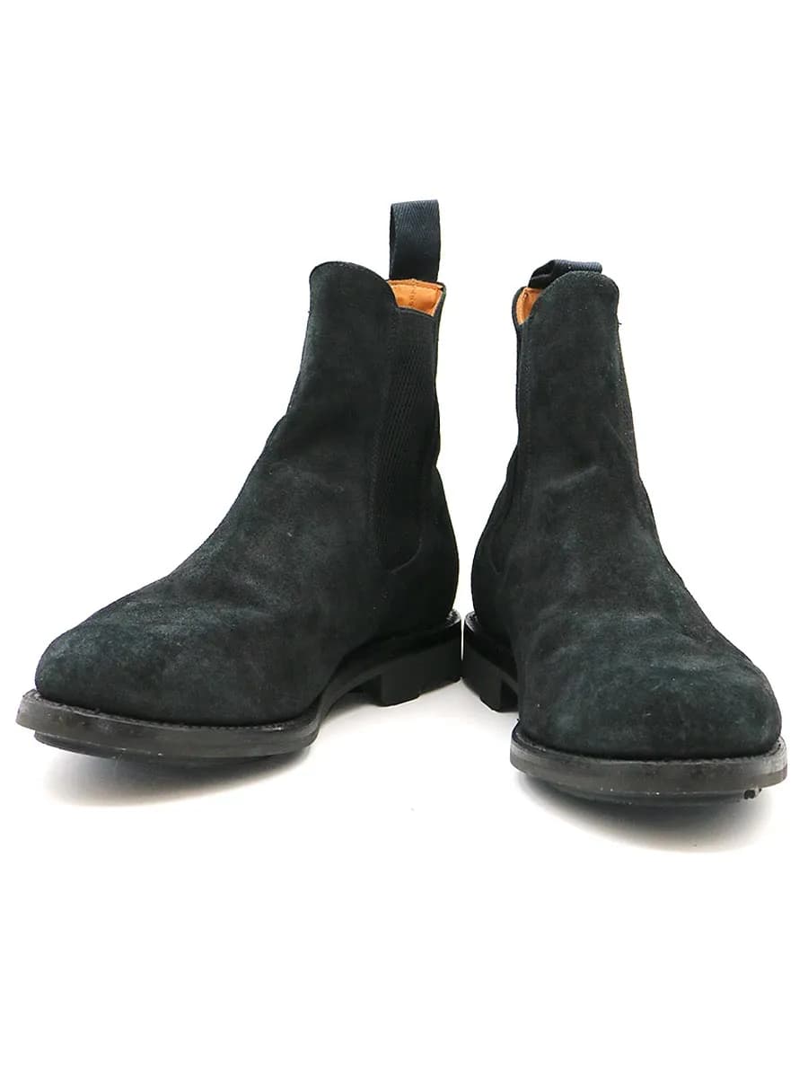 SANDERS サンダース×アダム エ ロペワイルドライフテーラー 19AW リッジウェイソールサイドゴアスウェードレザーブーツ