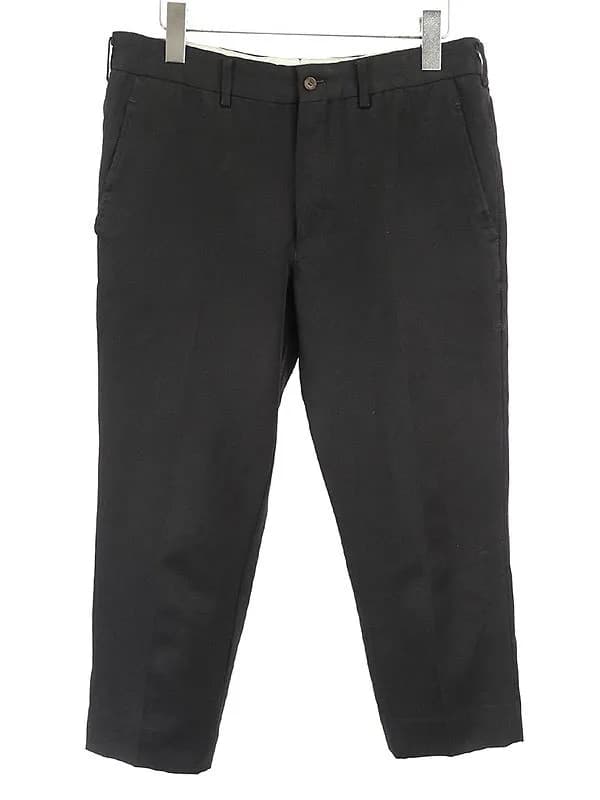 COMME des GARCONS コムデギャルソンオムプリュス 11SS 縮絨テーパードクロップドパンツ