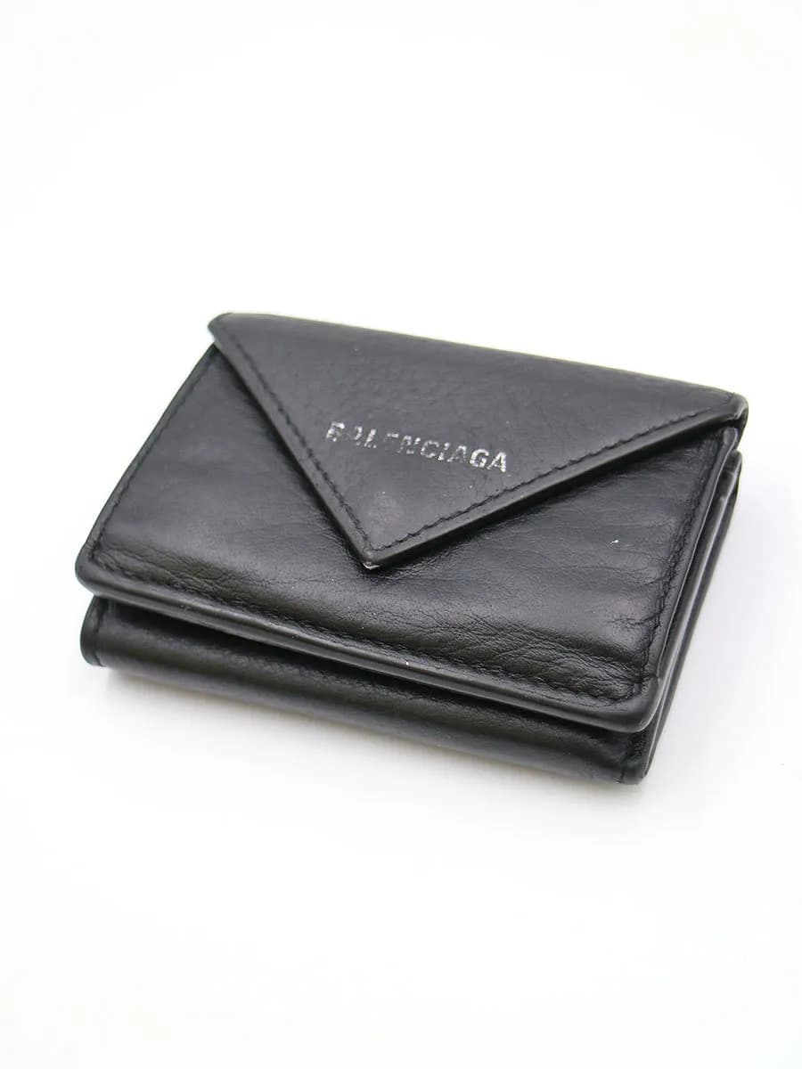 BALENCIAGA バレンシアガ ペーパーミニウォレット