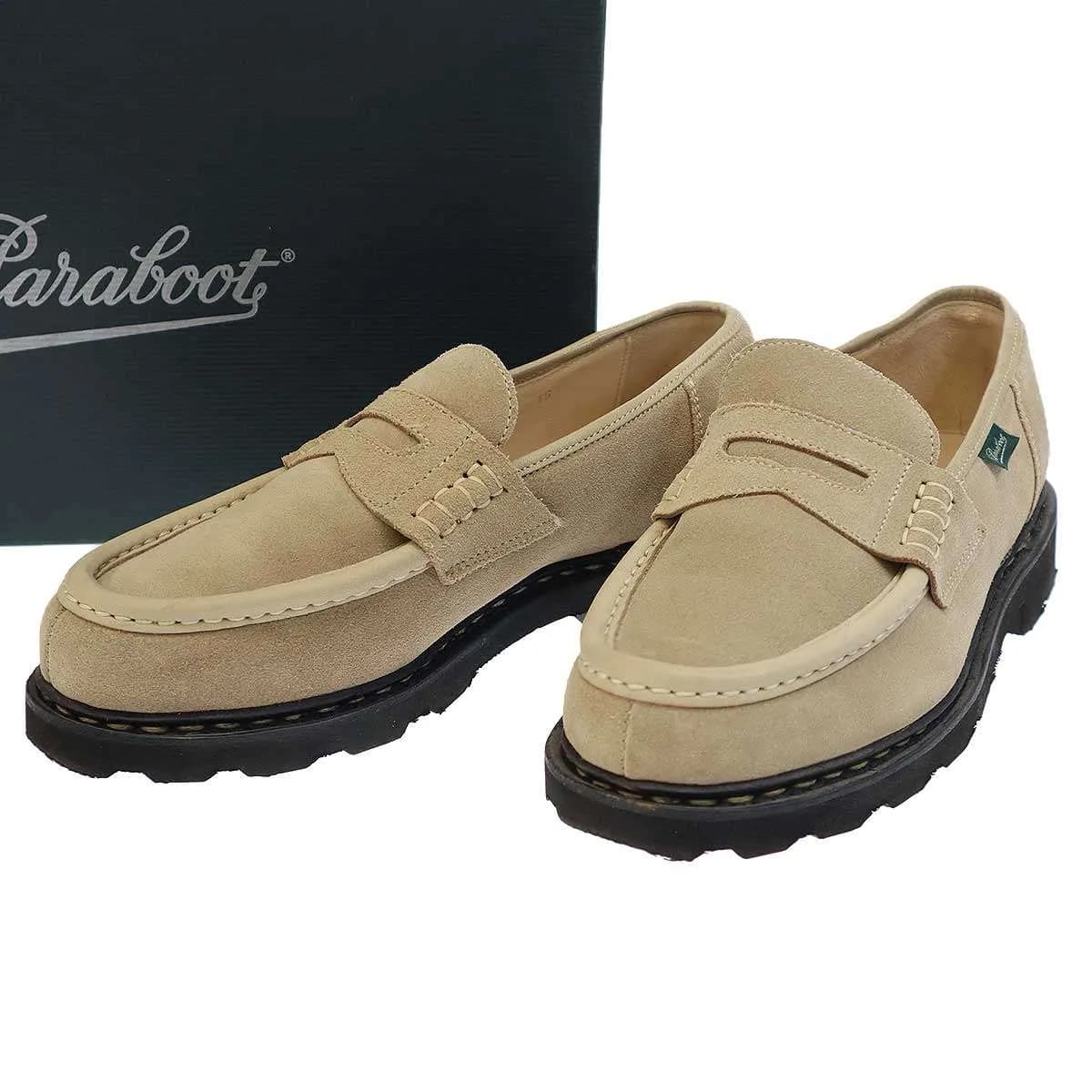 Paraboot パラブーツ BEAUTY & YOUTH 別注 REIMS ランス スウェードレザーコインローファー