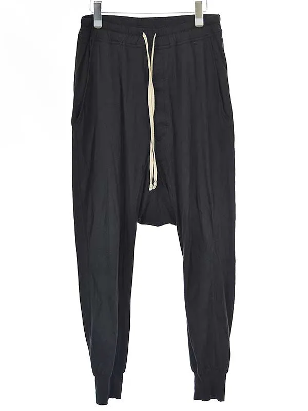 Rick Owens ダークシャドウバイリックオウエンス 20AW PRISONER DRAWSTRING Pants ドローストリングサルエルパンツ