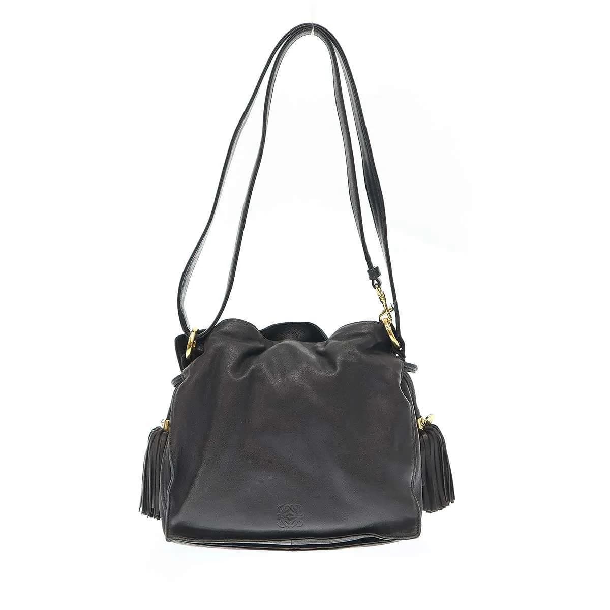 LOEWE ロエベ フラメンコ22 レザータッセルショルダーバッグ