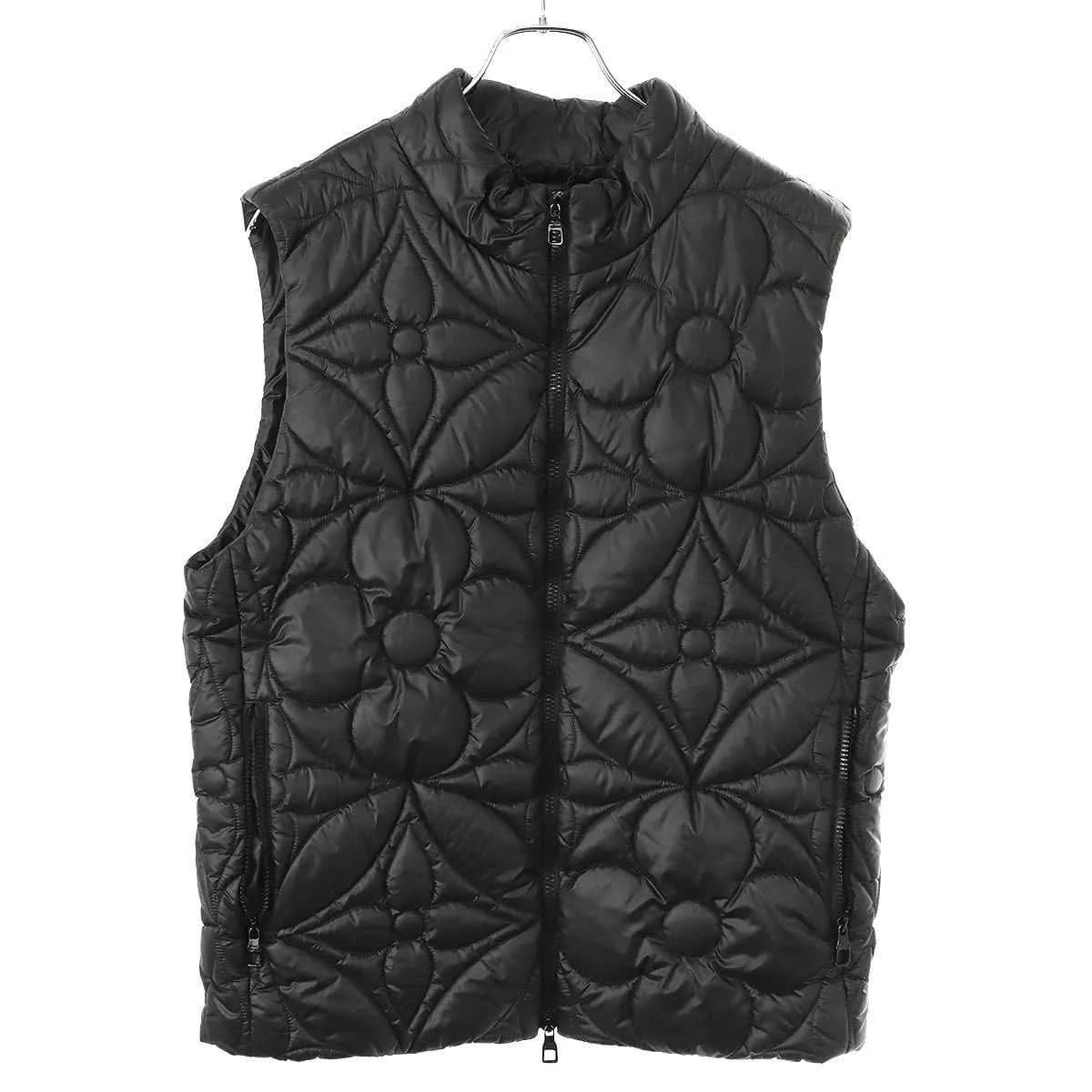 LOUIS VUITTON ルイヴィトン 22SS LVSE PADDED MNG FLOWER GILET ジャイアントフラワーキルティング ベスト DH1 HLG47W