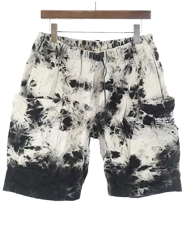 NEIGHBORHOOD ネイバーフッド×グラミチ 19SS NHGM . DYE タイダイ染めショートパンツ