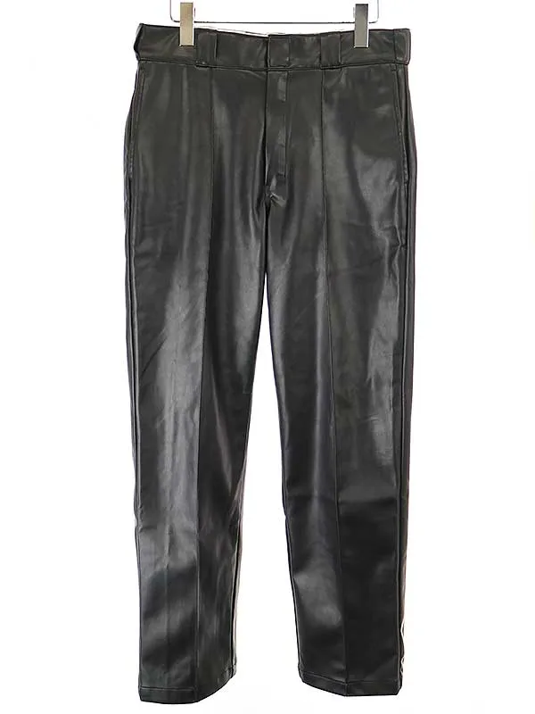 SHINYAKOZUKA シンヤコズカ ×Dickies/AS 874 WAS エコレザーワークパンツ