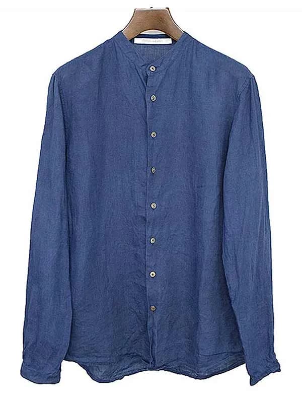 denis colomb デニス コロン 14SS アイリッシュリネンレジャーシャツ