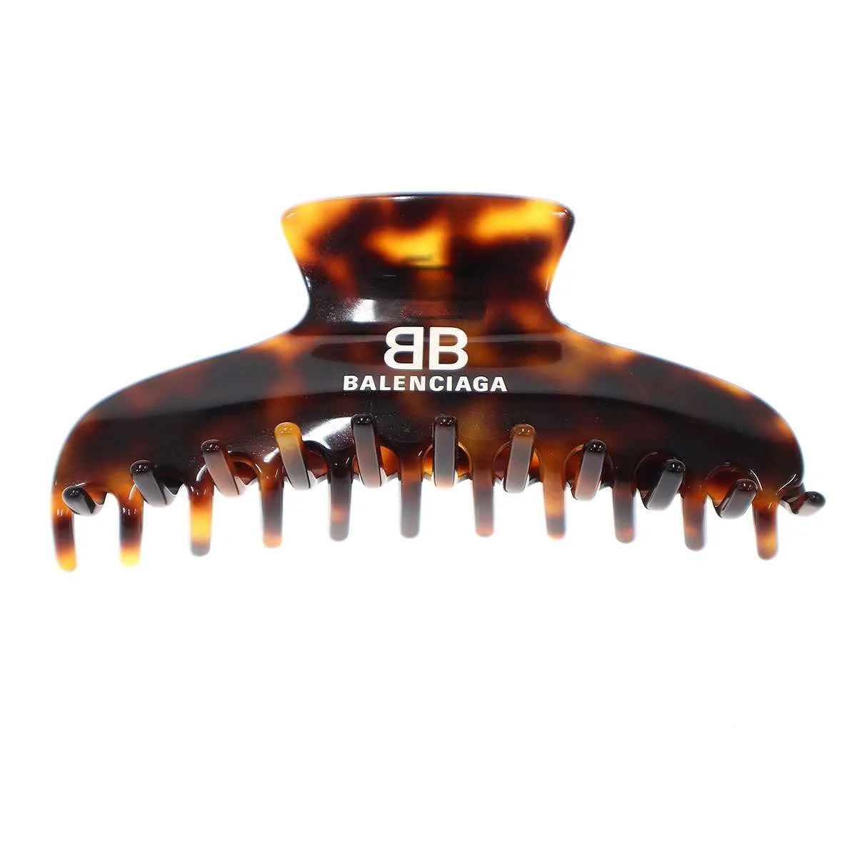 BALENCIAGA バレンシアガ Holli ヘアクリップ ブラウン