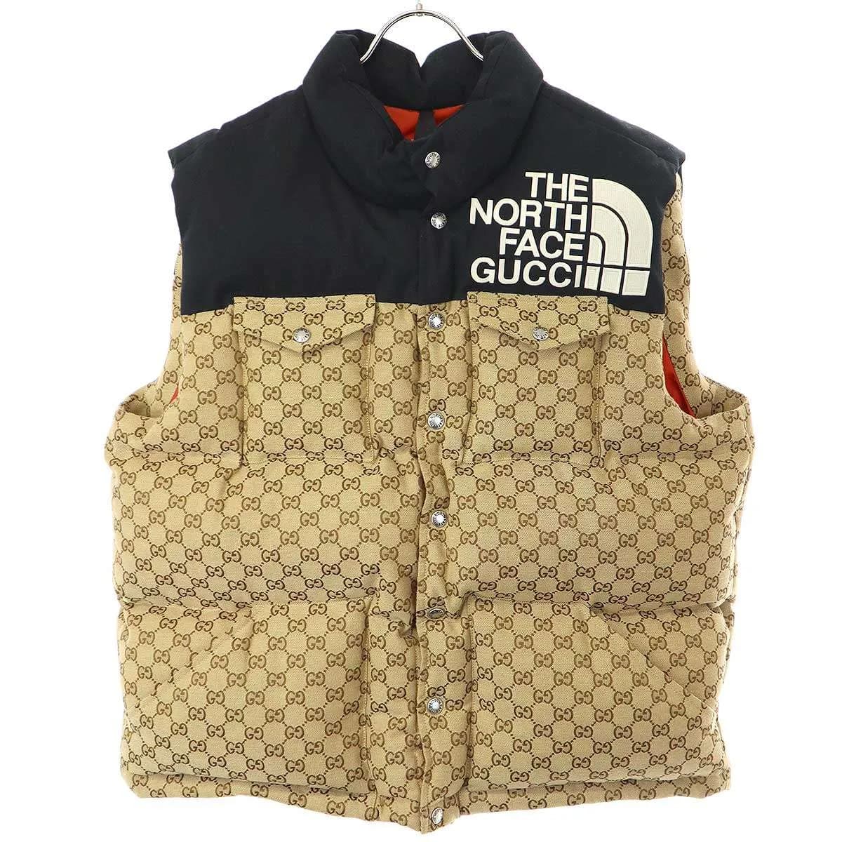 GUCCI グッチ ノースフェイス ダウンベスト 670910 Z8APZ
